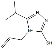 4-ALLYL-5-ISOPROPYL-4H-1,2,4-TRIAZOLE-3-THIOL CAS#: 590376-67-3