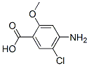 4-AMINO-5-CHLORO-2-METHOXYBENZOIC ACID CAS#: 7206-70-4