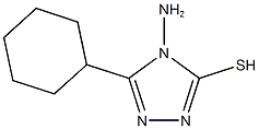 4-AMINO-5-CYCLOHEXYL-4H-[1,2,4]TRIAZOLE-3-THIOL CAS#: 61019-28-1