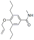 4-(Allyloxy)-3,5-dipropyl-N-methylbenzamide CAS#: 7192-50-9