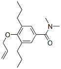 4-(Allyloxy)-N,N-dimethyl-3,5-dipropylbenzamide CAS#: 7192-53-2