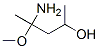 4-Amino-4-methoxy-2-pentanol CAS#: 64011-44-5