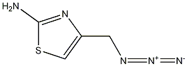 4-(Azidomethyl)-2-thiazolamine CAS#: 640767-57-3