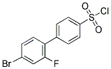 4'-BROMO-2'-FLUOROBIPHENYL-4-SULFONYL CHLORIDE CAS#: 677326-82-8