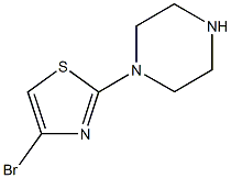 4-BROMO-2-(PIPERAZIN-1-YL)THIAZOLE CAS#: 668484-59-1