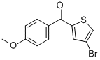 (4-BROMO-2-THIENYL)(4-METHOXYPHENYL)METHANONE CAS#: 66938-33-8