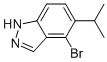 4-BROMO-5-ISOPROPYL-1H-INDAZOLE CAS#: 610796-21-9