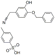 [4-(Benzyloxy)-3-hydroxyphenyl]acetonitrile p-Toluenesulfonate CAS#: 65615-26-1
