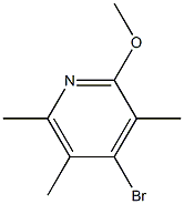 4-BroMo-2-Methoxy-3,5,6-triMethylpyridine CAS#: 640721-53-5
