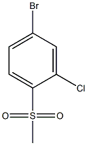 4-BroMo-2-chloro-1-Methanesulfonylbenzene CAS#: 648905-09-3