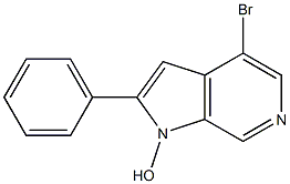 4-BroMo-2-phenyl-1H-pyrrolo[2,3-c]pyridin-1-ol CAS#: 627510-83-2