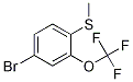 4-BroMo-2-(trifluoroMethoxy)thioanisole CAS#: 647856-10-8