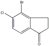 4-Bromo-5-chloro-2,3-dihydro-1H-inden-1-one CAS#: 66790-63-4