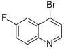 4-Bromo-6-fluoroquinoline CAS#: 661463-17-8
