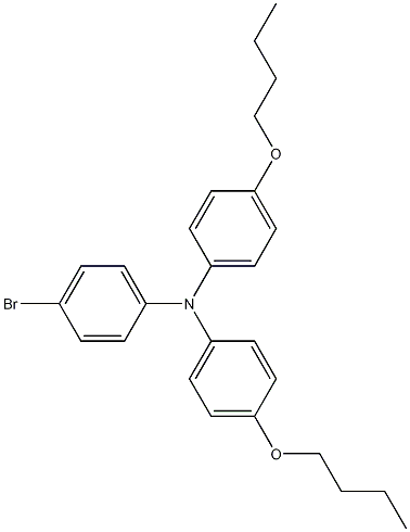 4-Bromo-N,N-bis(4-butoxyphenyl)-aniline CAS#: 666711-17-7