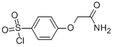4-CARBAMOYLMETHOXY-BENZENESULFONYL CHLORIDE CAS#: 69986-21-6