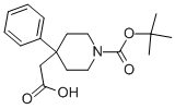 4-CARBOXYMETHYL-4-PHENYL-PIPERIDINE-1-CARBOXYLIC ACID TERT-BUTYL ESTER CAS#: 644982-20-7