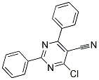 4-CHLORO-2,6-DIPHENYL-5-PYRIMIDINECARBONITRILE CAS#: 737-53-1