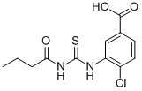 4-CHLORO-3-[[[(1-OXOBUTYL)AMINO]THIOXOMETHYL]AMINO]-BENZOIC ACID CAS#: 530130-81-5
