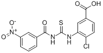 4-CHLORO-3-[[[(3-NITROBENZOYL)AMINO]THIOXOMETHYL]AMINO]-BENZOIC ACID CAS#: 531538-24-6