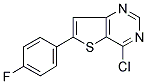 4-CHLORO-6-(4-FLUOROPHENYL)THIENO[3,2-D]PYRIMIDINE CAS#: 681260-56-0