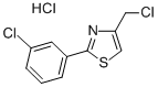 4-(CHLOROMETHYL)-2-(3-CHLOROPHENYL)-1,3-THIAZOLE HYDROCHLORIDE CAS#: 690632-83-8