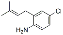 4-Chloro-2-(3-methyl-2-butenyl)benzenamine CAS#: 69611-48-9