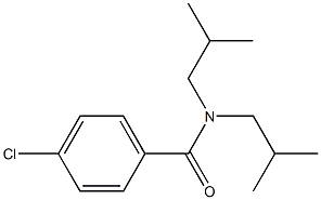 4-Chloro-N,N-diisobutylbenzaMide, 97% CAS#: 7461-44-1
