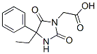 (4-ETHYL-2,5-DIOXO-4-PHENYLIMIDAZOLIDIN-1-YL)ACETIC ACID CAS#: 730-79-0
