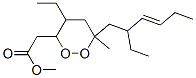 4-Ethyl-6-(2-ethyl-3-hexenyl)-6-methyl-1,2-dioxane-3-acetic acid methyl ester CAS#: 66940-35-0