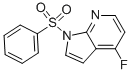 4-FLUORO-1-(PHENYLSULFONYL)-1H-PYRROLO[2,3-B]PYRIDINE CAS#: 651744-26-2