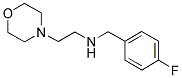 (4-FLUORO-BENZYL)-(2-MORPHOLIN-4-YL-ETHYL)-AMINE CAS#: 626209-48-1
