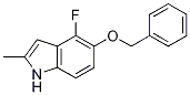 4-Fluoro-2-methyl-5-(phenylmethoxy)-1H-indole CAS#: 649736-47-0