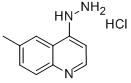 4-HYDRAZINO-6-METHYLQUINOLINE HYDROCHLORIDE CAS#: 68500-33-4