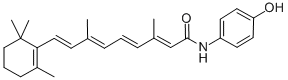 4-HYDROXYPHENYLRETINAMIDE CAS#: 65646-68-6