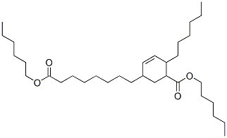 4-Hexyl-5-[(hexyloxy)carbonyl]-2-cyclohexene-1-octanoic acid hexyl ester CAS#: 68541-09-3