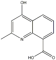 4-Hydroxy-2-methylquinoline-8-carboxylic acid CAS#: 672280-74-9