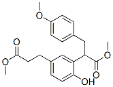 4-Hydroxy-3-[2-methoxy-1-(4-methoxyphenylmethyl)-2-oxoethyl]benzenepropanoic acid methyl ester CAS#: 69721-65-9