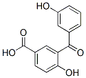4-Hydroxy-3-(3-hydroxybenzoyl)benzoic acid CAS#: 68595-48-2