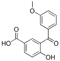 4-Hydroxy-3-(3-methoxybenzoyl)benzoic acid CAS#: 68595-45-9