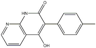 4-Hydroxy-3-(4-methylphenyl)-1,8-naphthyridin-2(1H)-one CAS#: 67862-30-0