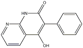 4-Hydroxy-3-phenyl-1,8-naphthyridin-2(1H)-one CAS#: 67862-28-6