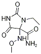 4-Imidazolidinecarboxamide,3-ethyl-4-(methoxyamino)-2,5-dioxo-(9CI) CAS#: 644972-61-2