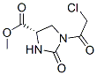 4-Imidazolidinecarboxylic acid, 1-(chloroacetyl)-2-oxo-, methyl ester, (S)- (9CI) CAS#: 177553-35-4