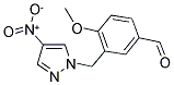4-METHOXY-3-(4-NITRO-PYRAZOL-1-YLMETHYL)-BENZALDEHYDE CAS#: 514800-99-8