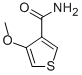 4-METHOXYTHIOPHENE-3-CARBOXAMIDE CAS#: 65369-29-1