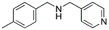(4-METHYL-BENZYL)-PYRIDIN-4-YLMETHYL-AMINE CAS#: 626210-31-9