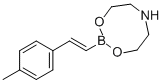4-METHYL-BETA-STYRYLBORONIC ACID DIETHANOLAMINE ESTER CAS#: 608534-31-2