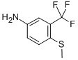 4-METHYLTHIO-3-(TRIFLUOROMETHYL)ANILINE CAS#: 63094-56-4