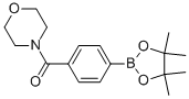 4-(MORPHOLINE)CARBOXAMIDOPHENYLBORONIC ACID, PINACOL ESTER CAS#: 656239-38-2